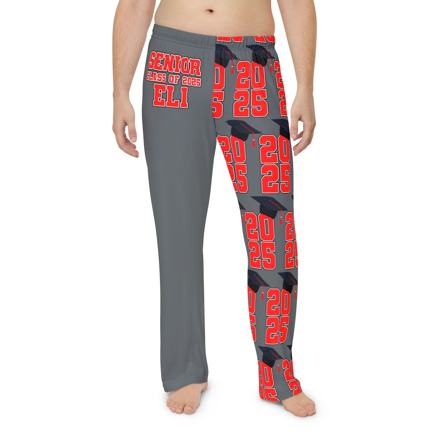 Graduation Men's Pajama Pants | Class of 2025 | Personalized for Eli