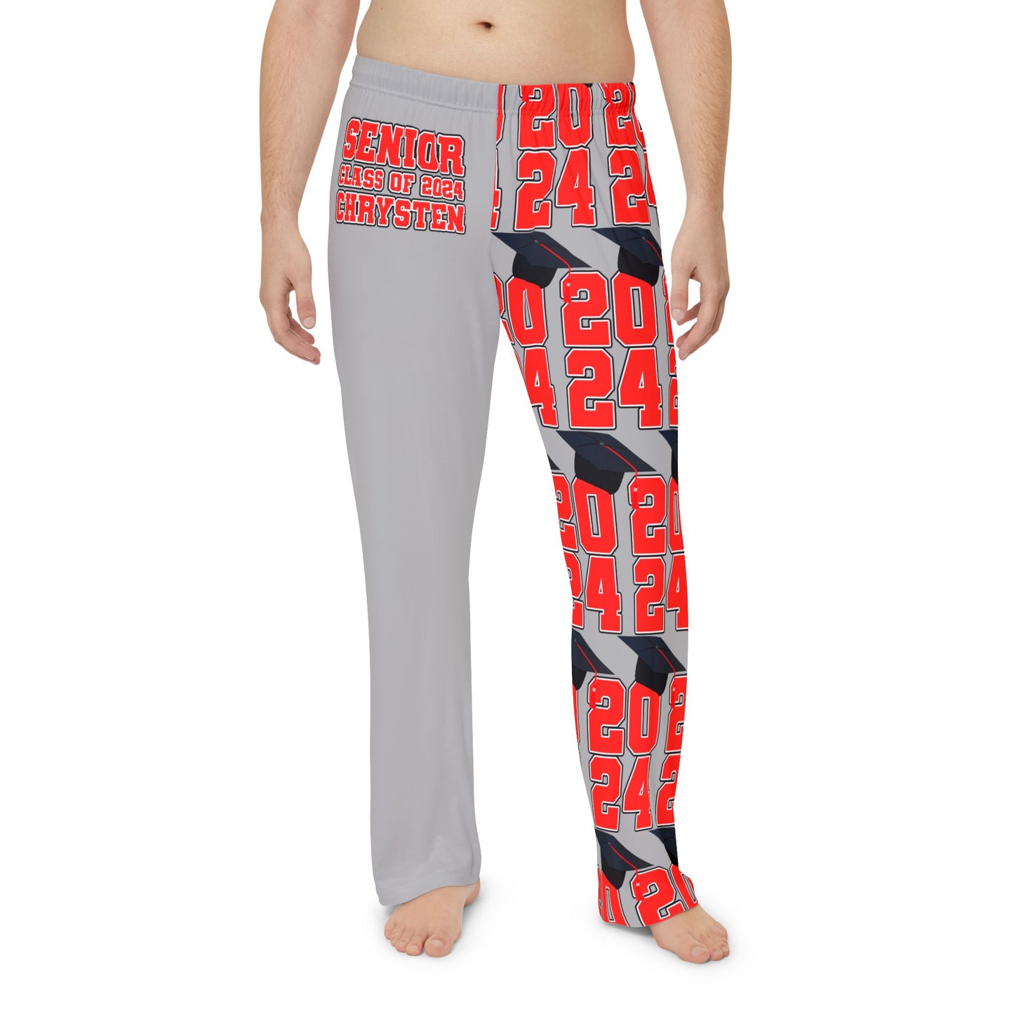 Graduation Men's Pajama Pants | Class of 2024 | Personalized for Chrysten